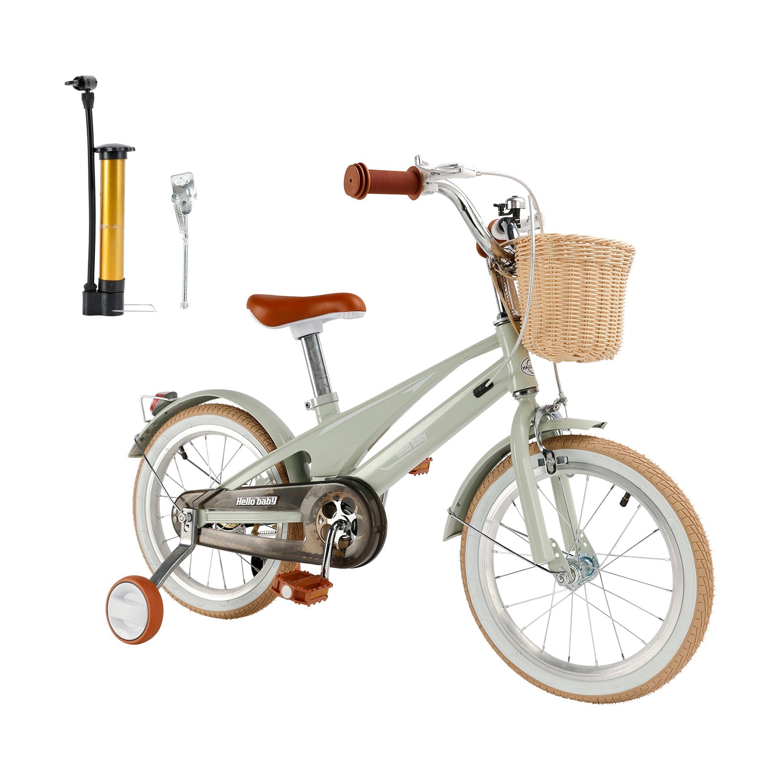 16 inch Kid's Bike Child Ages 7-9 w/ Auxiliary Wheels (Copy)