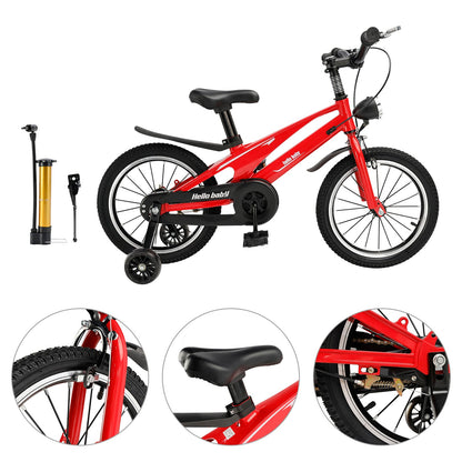 16 inch Magnesium Alloy Kid's Bike Child w/ Auxiliary Wheels