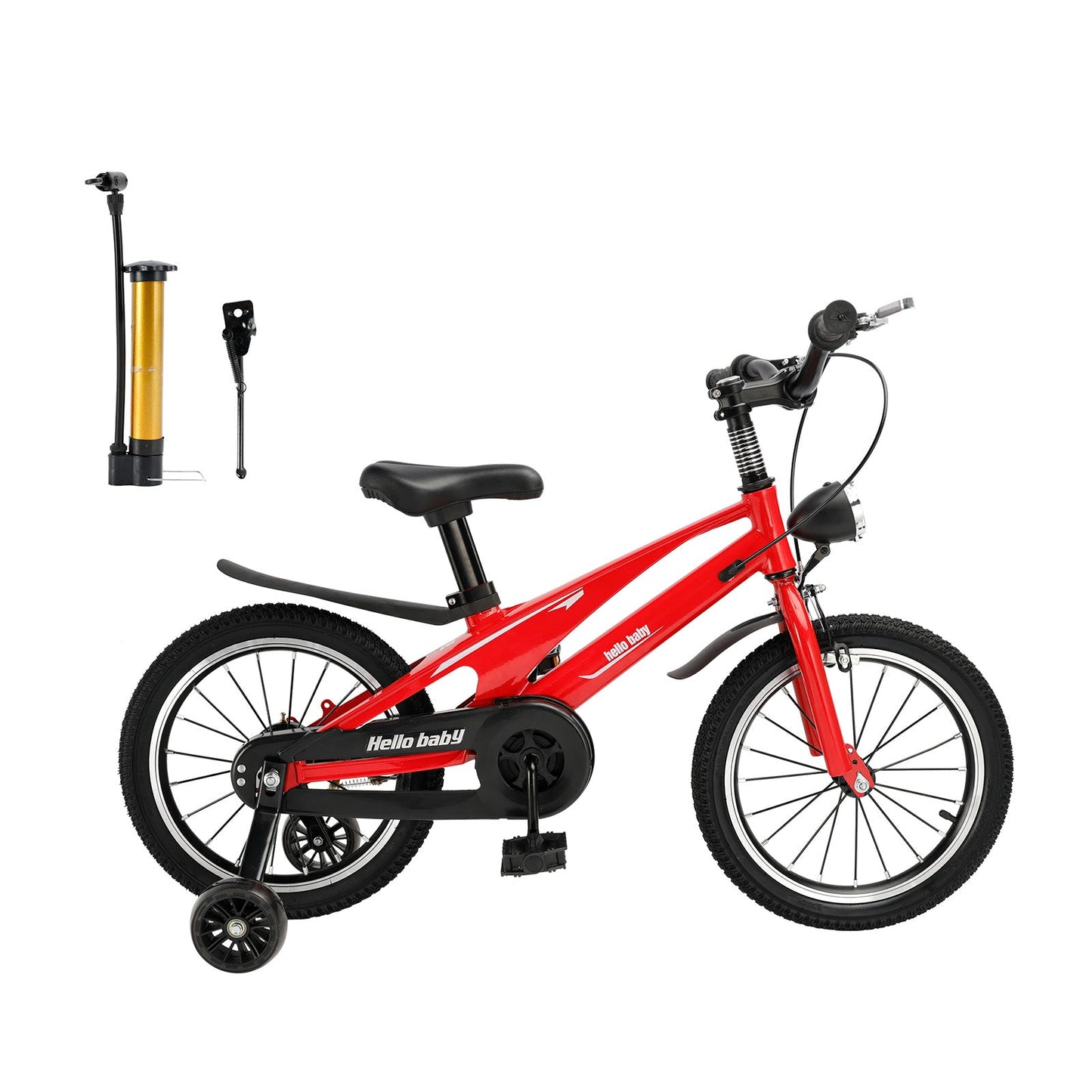 16 inch Magnesium Alloy Kid's Bike Child w/ Auxiliary Wheels