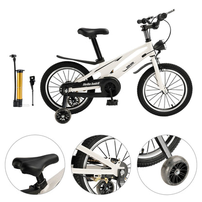 16 inch Magnesium Alloy Kid's Bike Child w/ Auxiliary Wheels