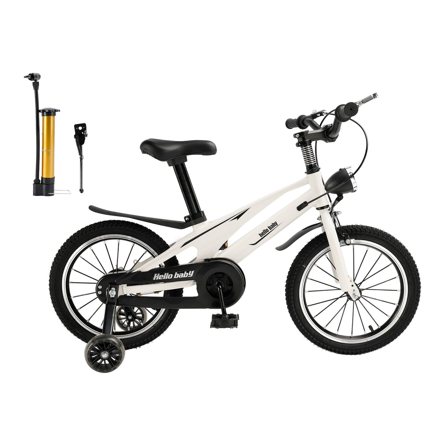 16 inch Magnesium Alloy Kid's Bike Child w/ Auxiliary Wheels