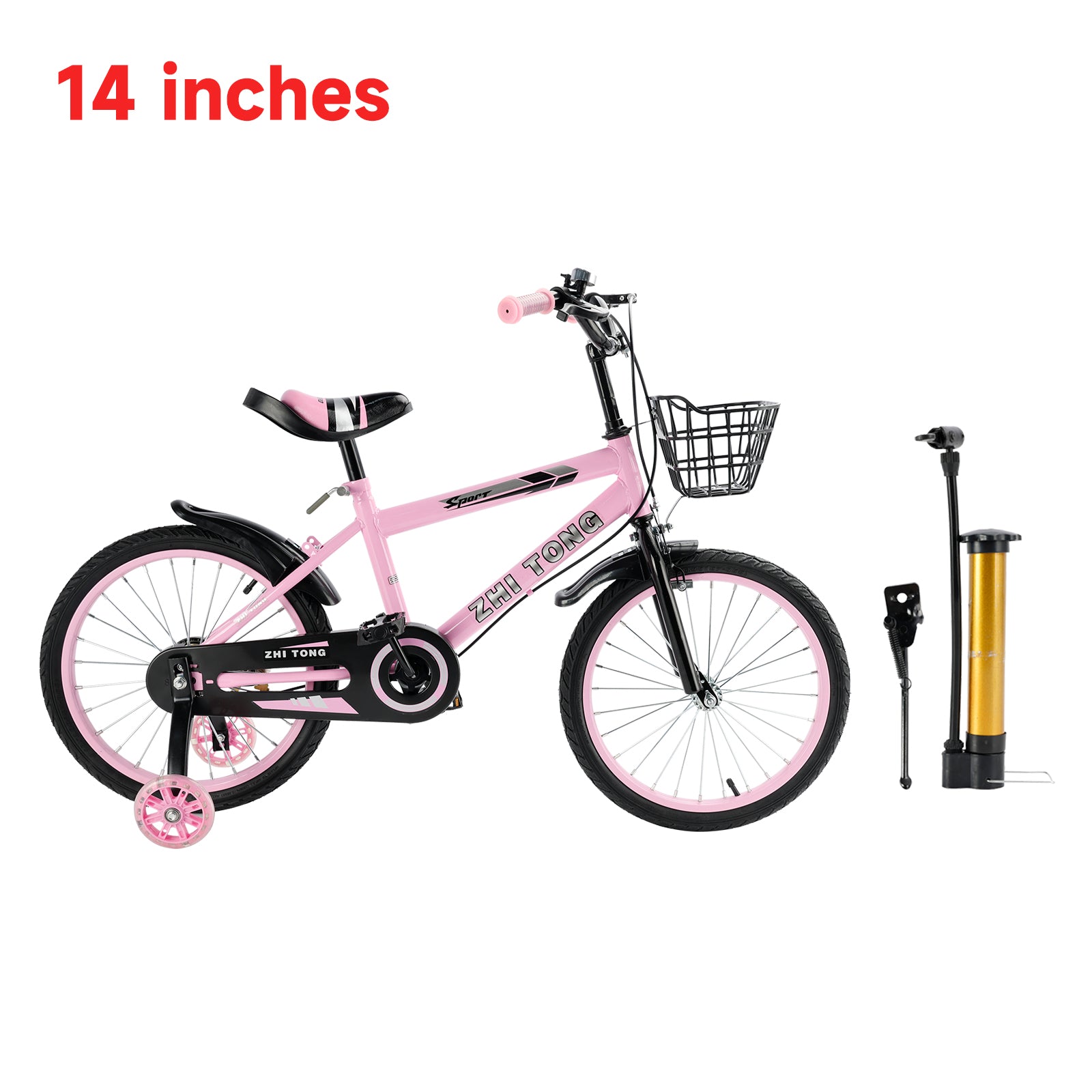Child Bicycle Boys and Girls Adjustable Seat Bottle Cage Holder