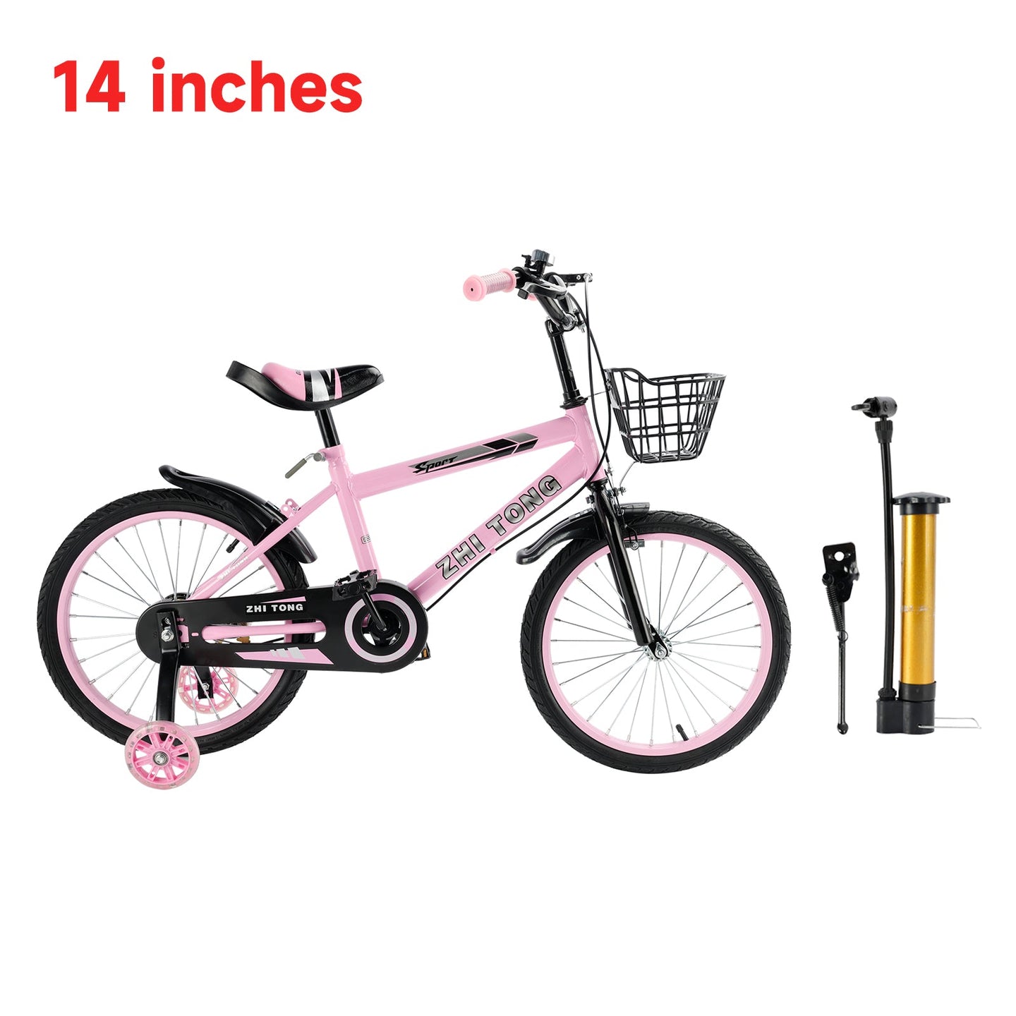 Child Bicycle Boys and Girls Adjustable Seat Bottle Cage Holder
