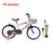 Child Bicycle Boys and Girls Adjustable Seat Bottle Cage Holder