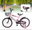 16 inch Kids Bike Adjustable Seat Girls  w/ Auxiliary Wheels (Copy)