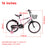 Girls 16 inch Kids Bike age Adjustable Seat w/ Auxiliary Wheels