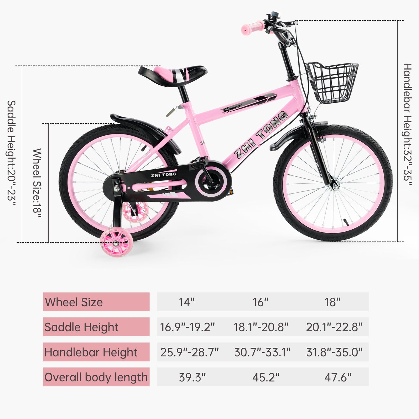 Child Bicycle Boys and Girls Adjustable Seat Bottle Cage Holder