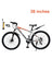 26 inch 27 Speed Disc Brake MTB Adult w/ Cup Holder Fender Silver (Copy)