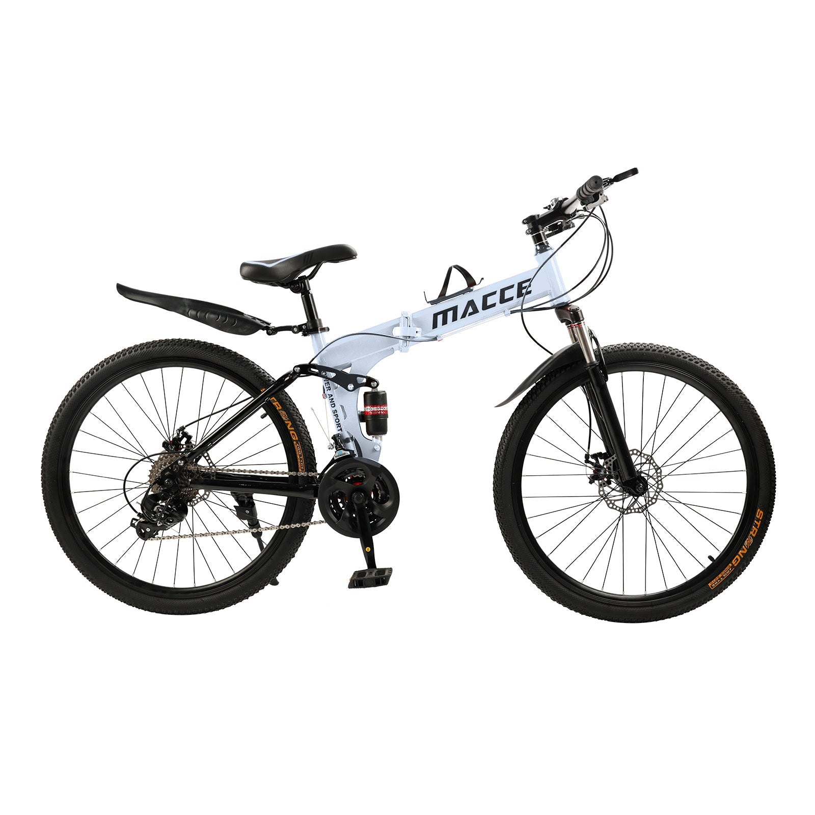 26 inch 27 Speed Folding Mountain Bike Double disc brake MTB Adults