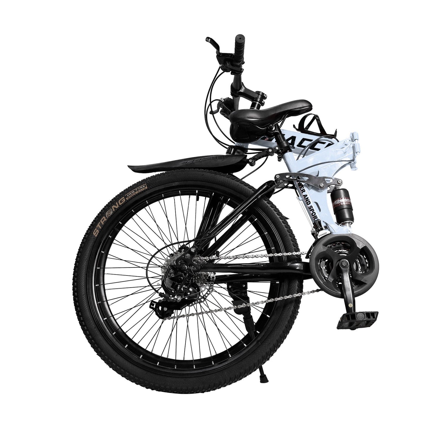 26 inch 27 Speed Folding Mountain Bike Double disc brake MTB Adults