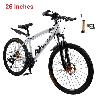 26 inch 27 Speed Double Disc Brake Suspension MTB Adult Bike