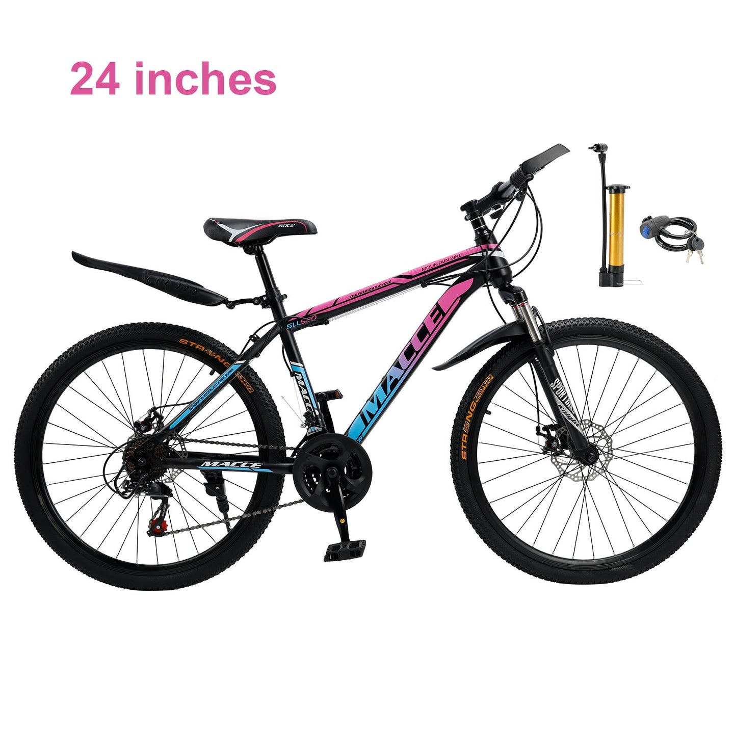 24 inch 24 Speed MTB Adult Mountain Bicycle w/ Fender (Copy)