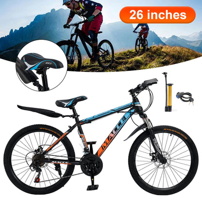 26 inch 24-Speed Mountain Bike with Suspension & Dual Disc Brakes (Copy)