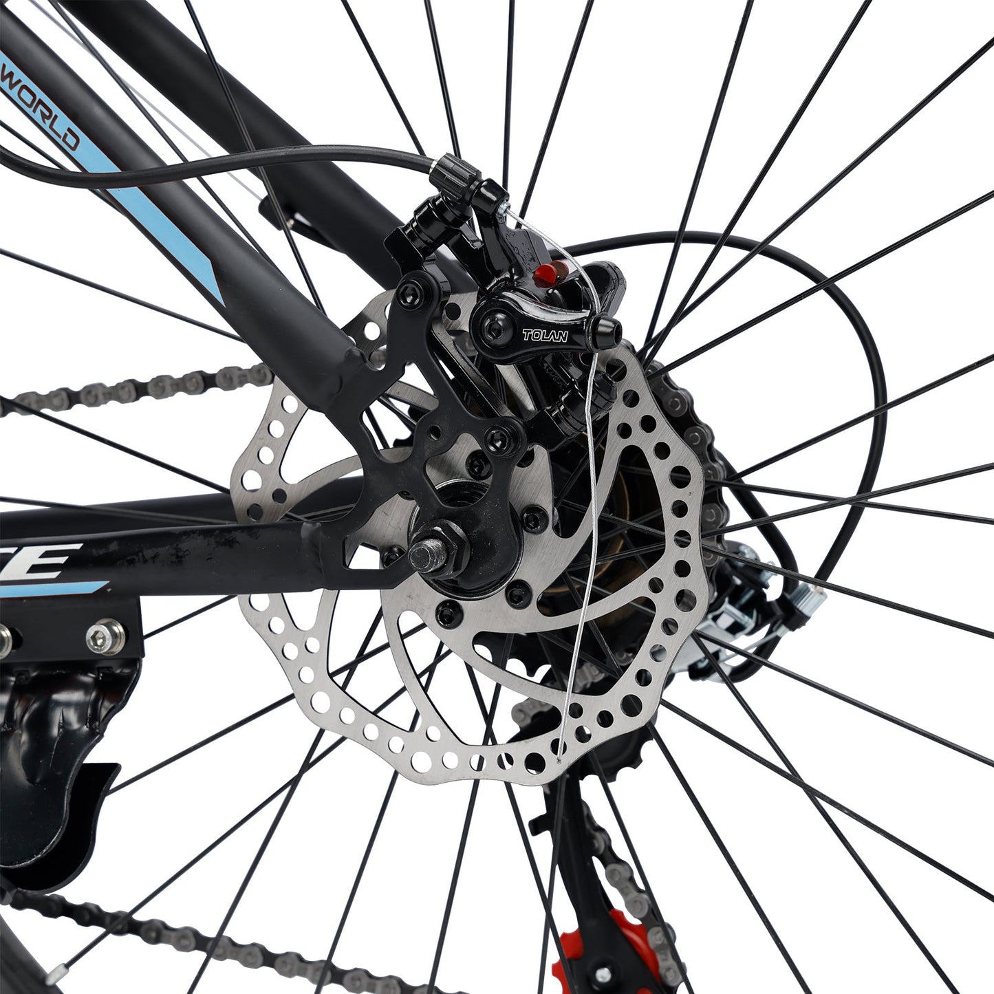 Stylish 26-Inch Bike with Suspension & 24-Speed Gears