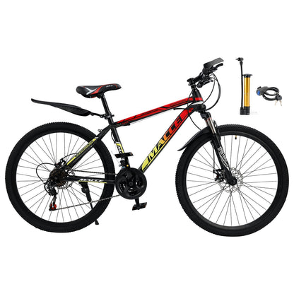 26-Inch All-Terrain Mountain Bike with Smooth Suspension