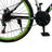 26 inch 24 Speed MTB w/ Disc Brake Mountain Bike Black+Green (Copy)