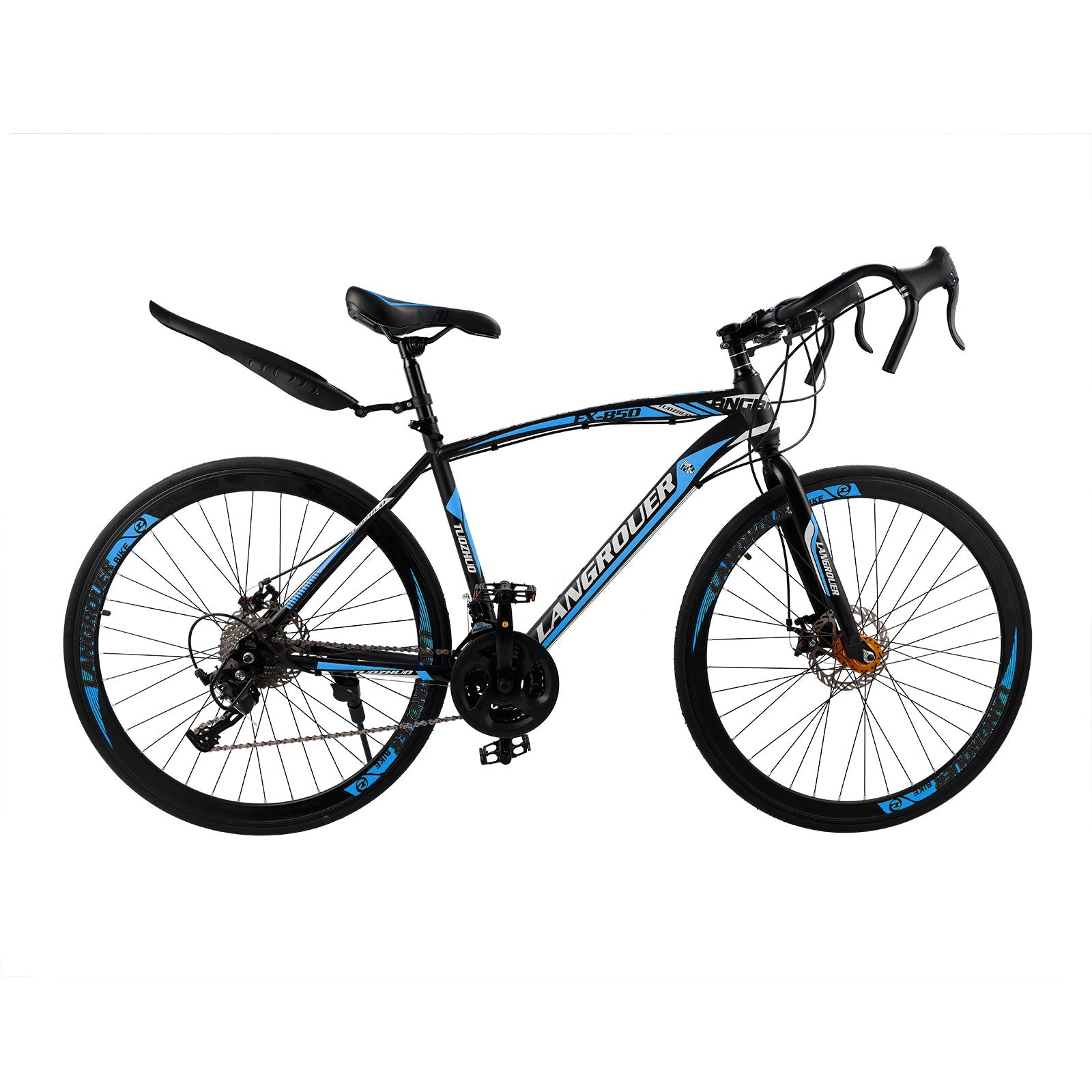 26 inch 27 Speed Road Bike Racing Bicycle Carbon Steel 700C For Adult