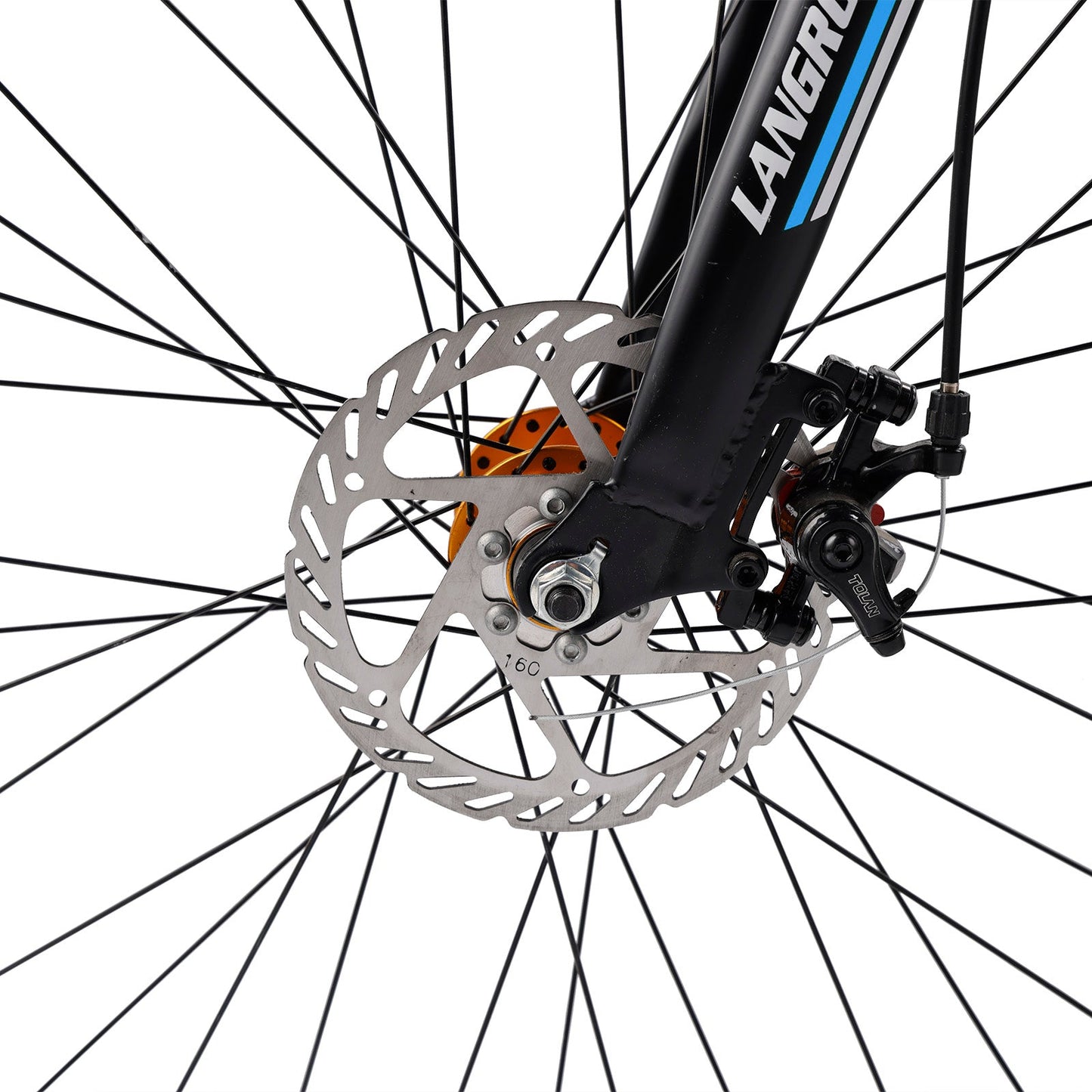 26 inch 27-Speed Road Bike with Disc Brakes & Advanced Suspension