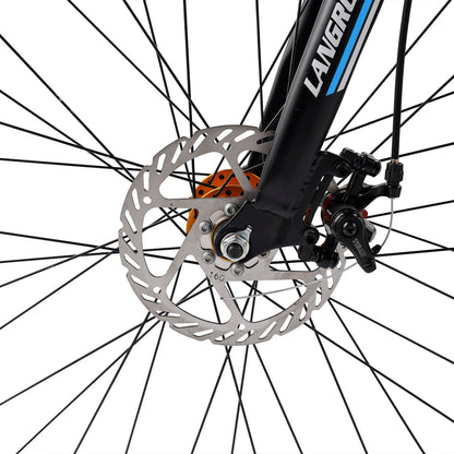 26 inch 27-Speed Road Bike with Disc Brakes & Advanced Suspension