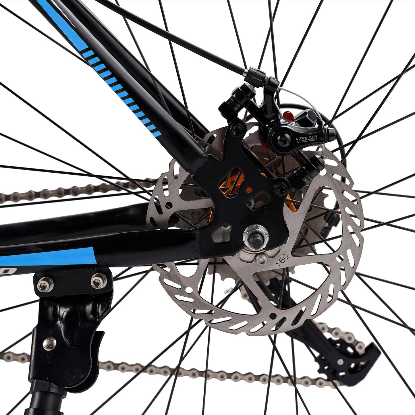 26 inch 27-Speed Road Bike with Disc Brakes & Advanced Suspension