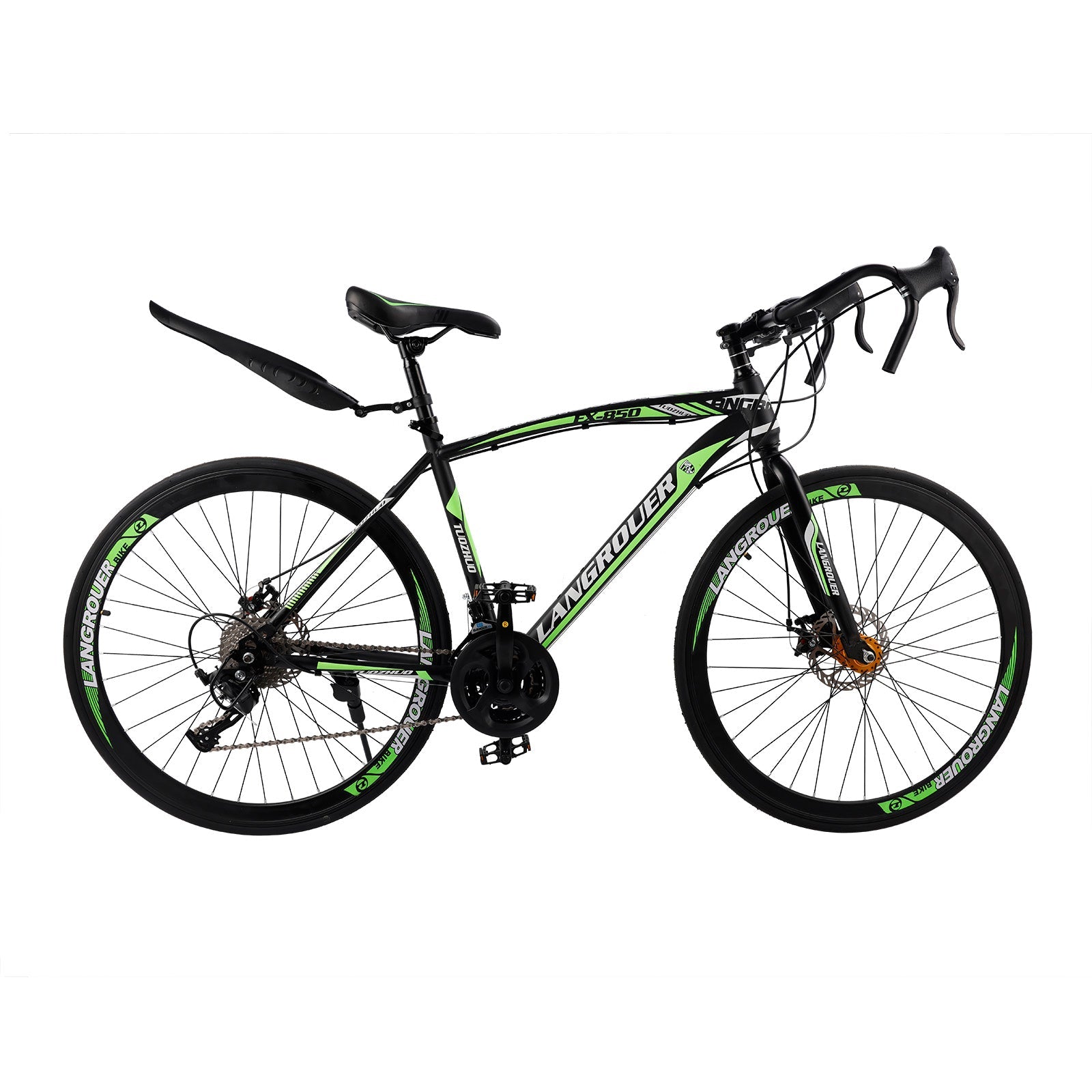 26 inch 27 Speed Road Bike Racing Bicycle Carbon Steel 700C For Adult