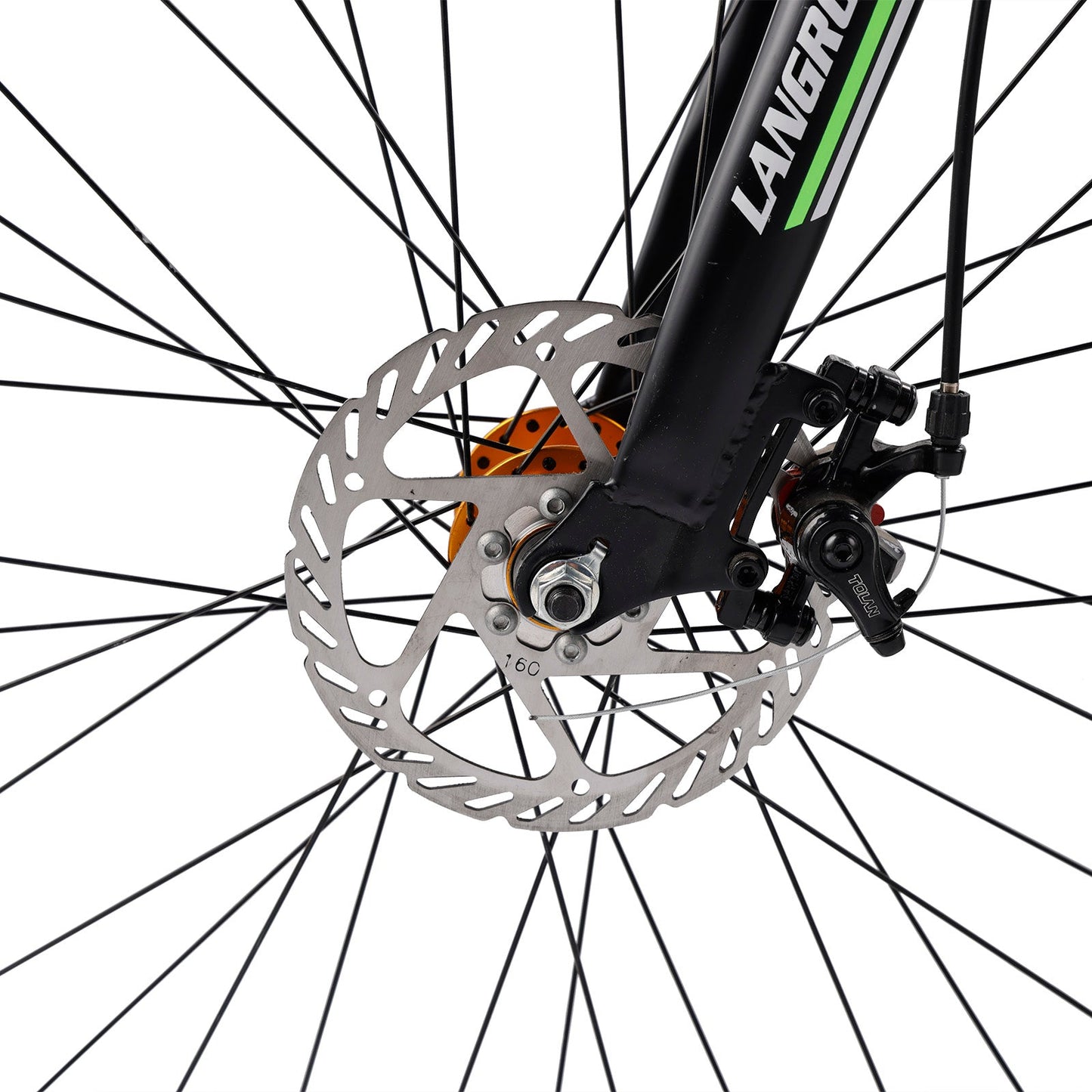 27-Speed Road Bike with Disc Brakes & Stylish Suspension 26 inch