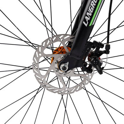 27-Speed Road Bike with Disc Brakes & Stylish Suspension 26 inch