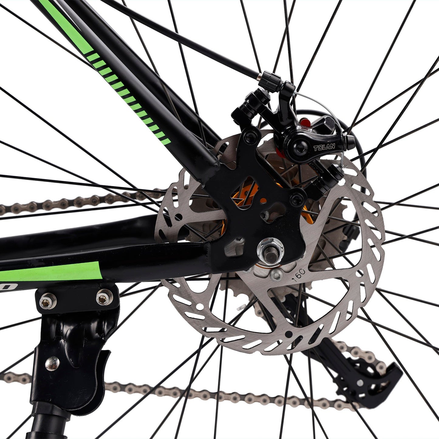 27-Speed Road Bike with Disc Brakes & Stylish Suspension 26 inch