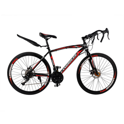 26 inch 27 Speed Road Bike Racing Bicycle Carbon Steel 700C For Adult (Copy)