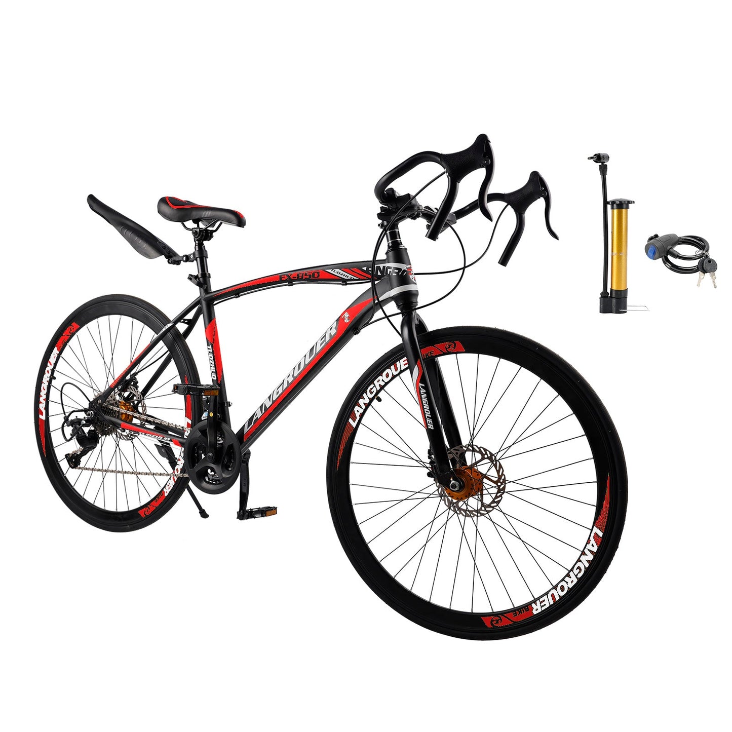 26 inch Dynamic 27-Speed Road Bike for Men & Women