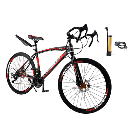 26 inch Dynamic 27-Speed Road Bike for Men & Women