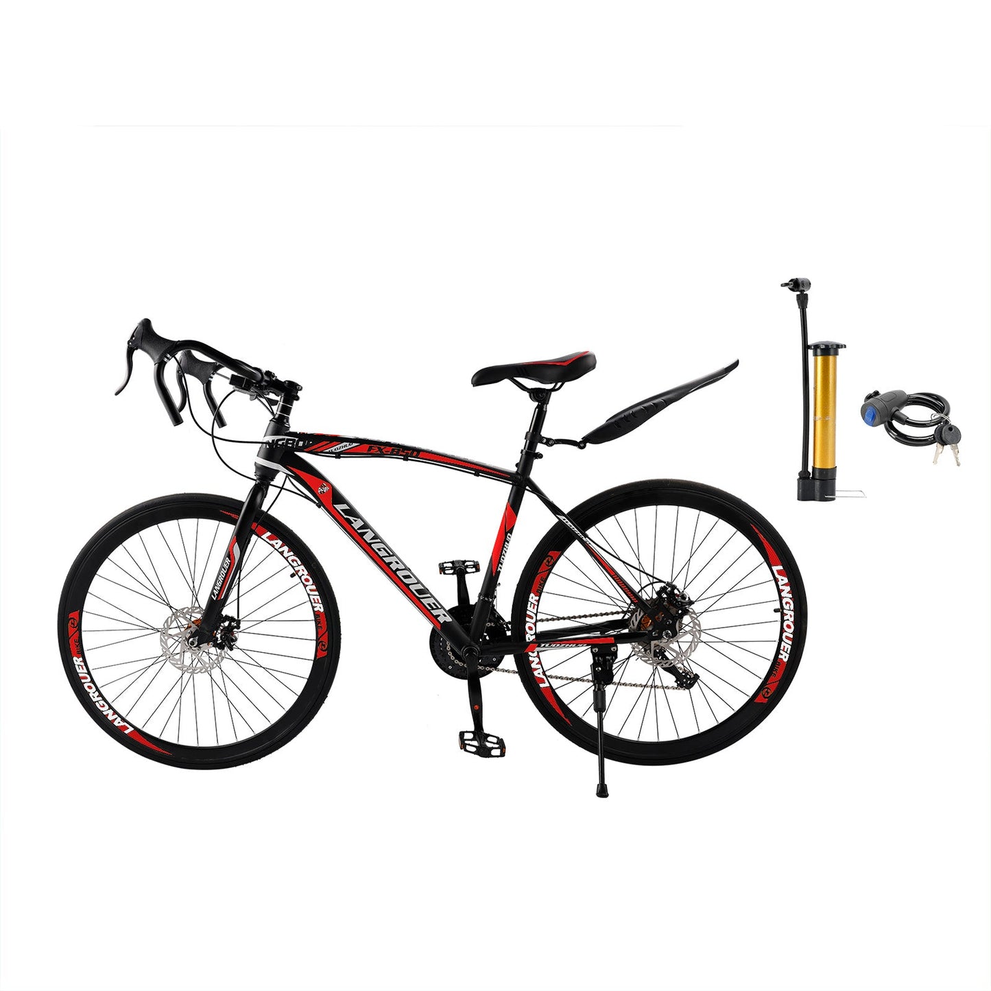 26 inch Dynamic 27-Speed Road Bike for Men & Women