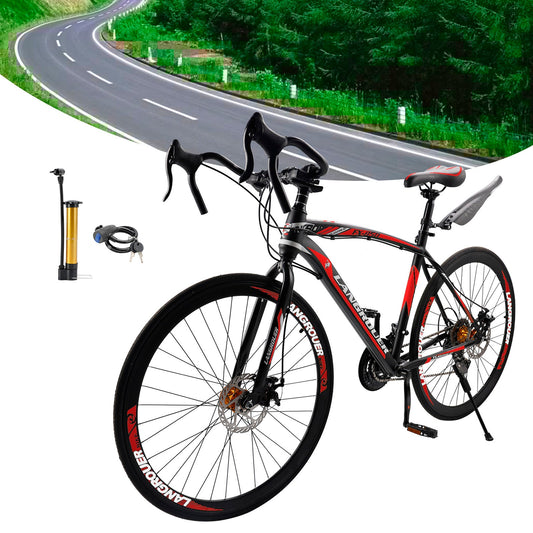 26 inch Dynamic 27-Speed Road Bike for Men & Women