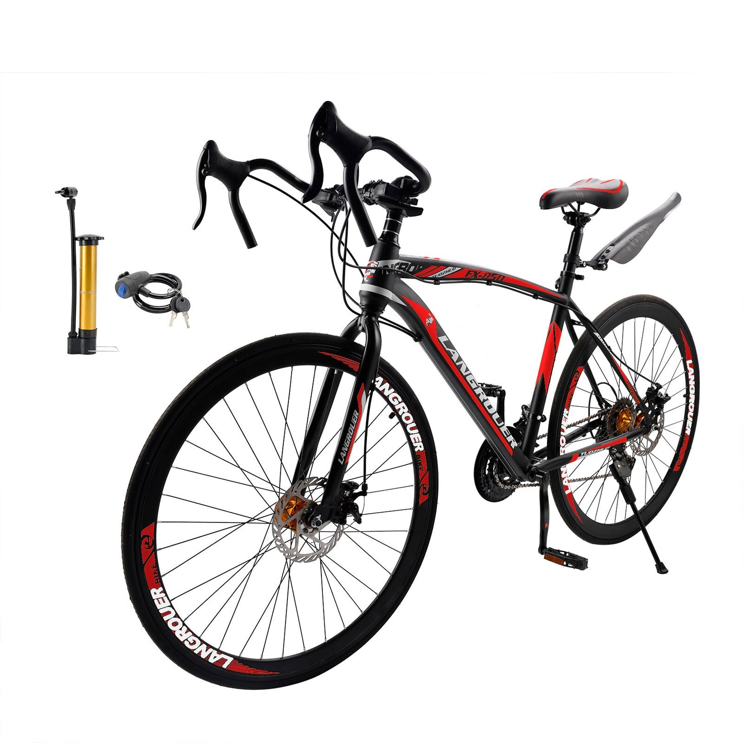 26 inch Dynamic 27-Speed Road Bike for Men & Women