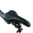 26inch 27-Speed White-Blue Road Bike with Suspension & Disc Brakes