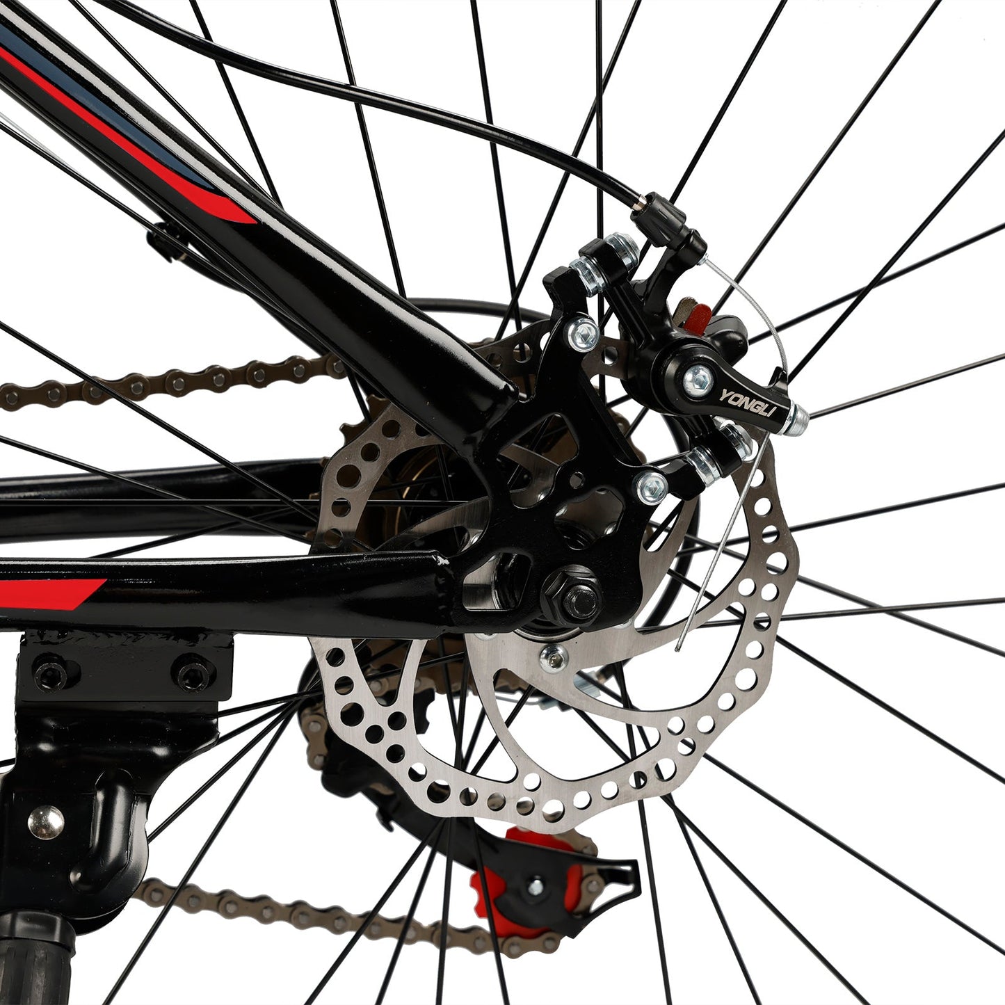 26 inch 21 Speed MTB Double Disc Brake Thumb Shifter Teen MTB