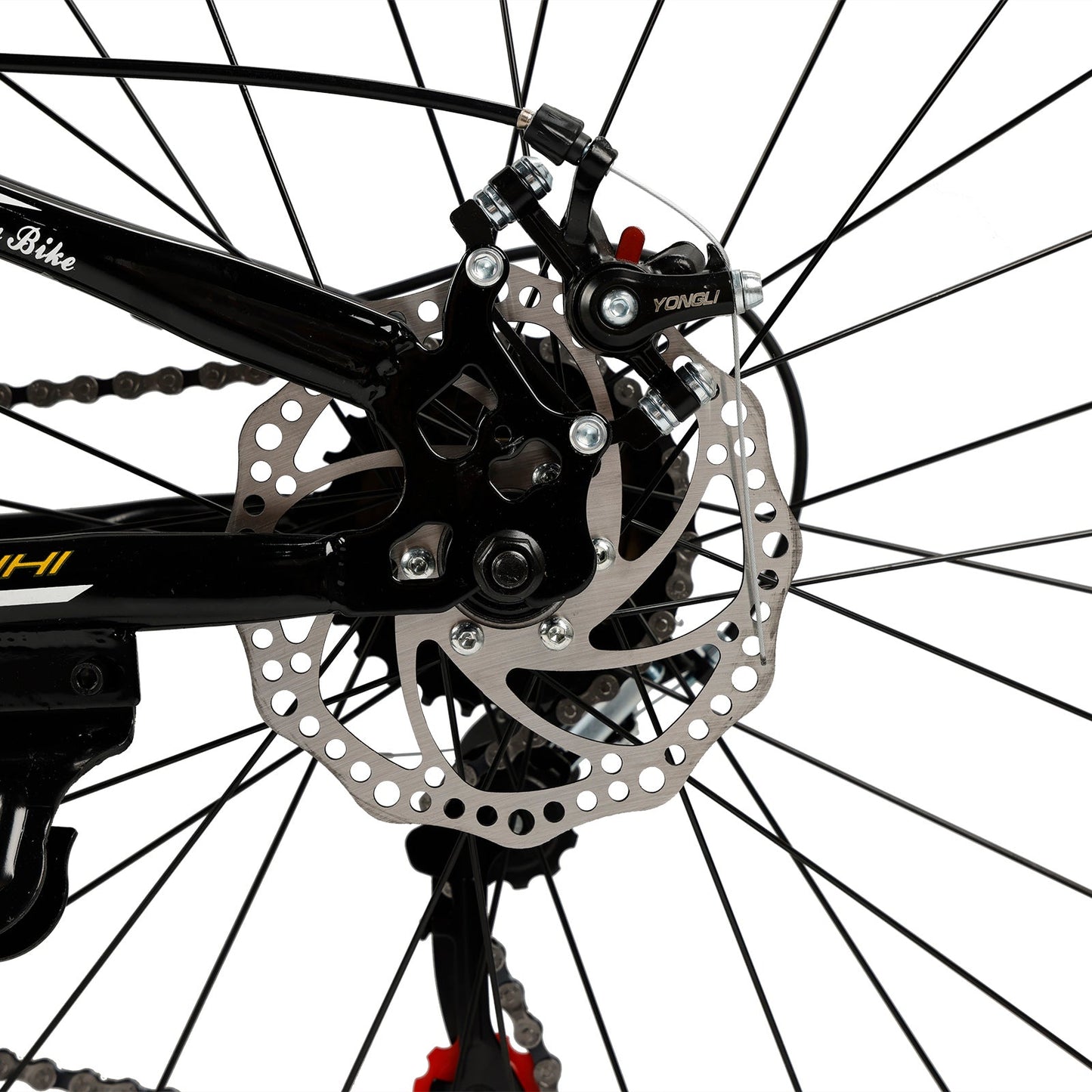 26 inch Mountain Bike 21 Speed Teen Full Suspension Thumb Shifter