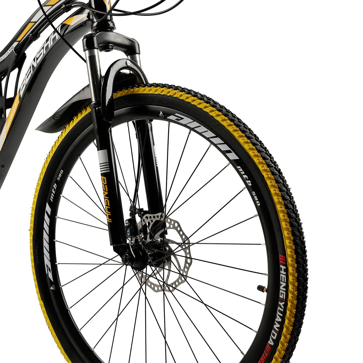 26 inch Mountain Bike 21 Speed Teen Full Suspension Thumb Shifter