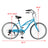 26 inch 7 Speed Urban Lady Girl's Beach Cruiser Bike Women's