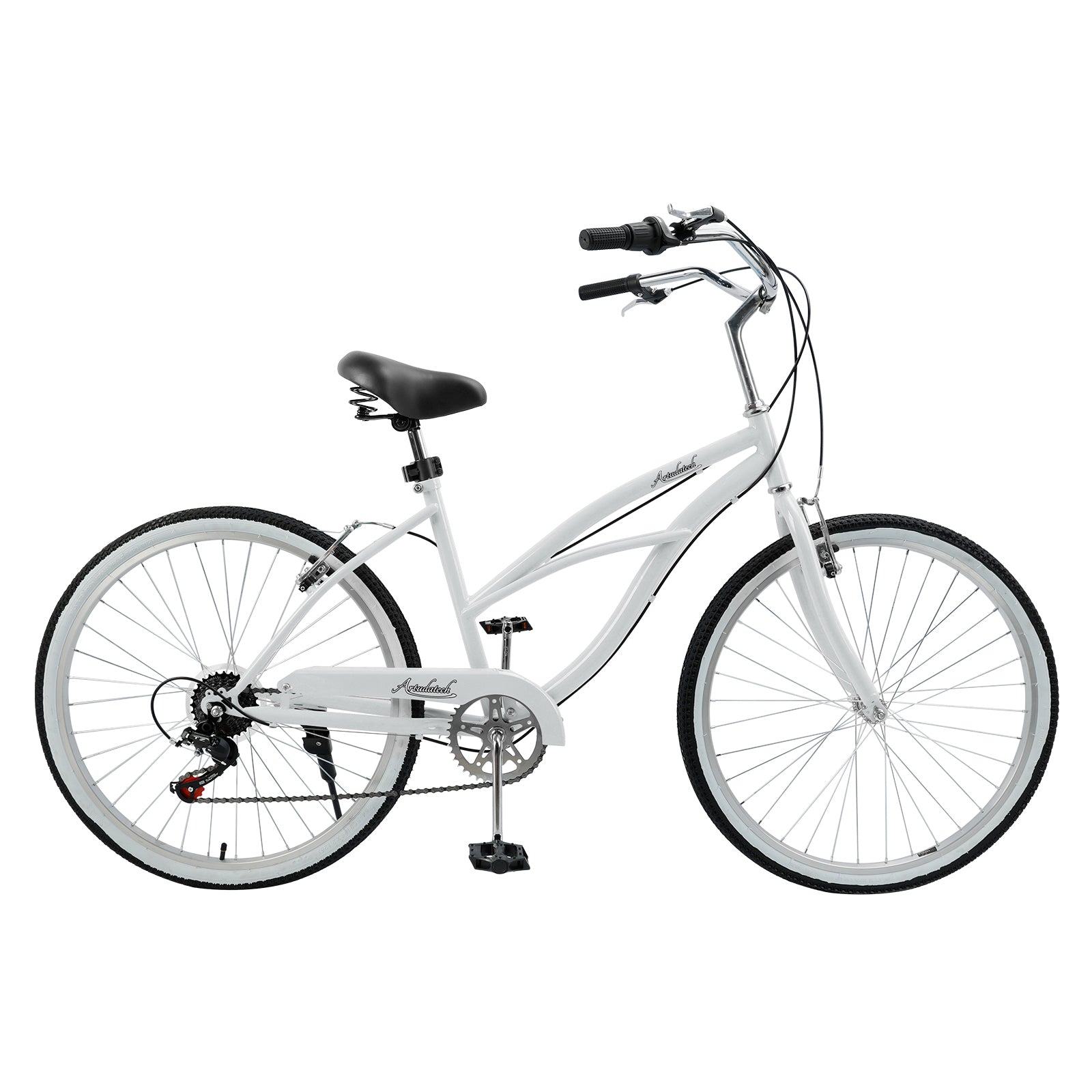 26 inch 7 Speed Urban Lady Girl's Beach Cruiser Bike Women's