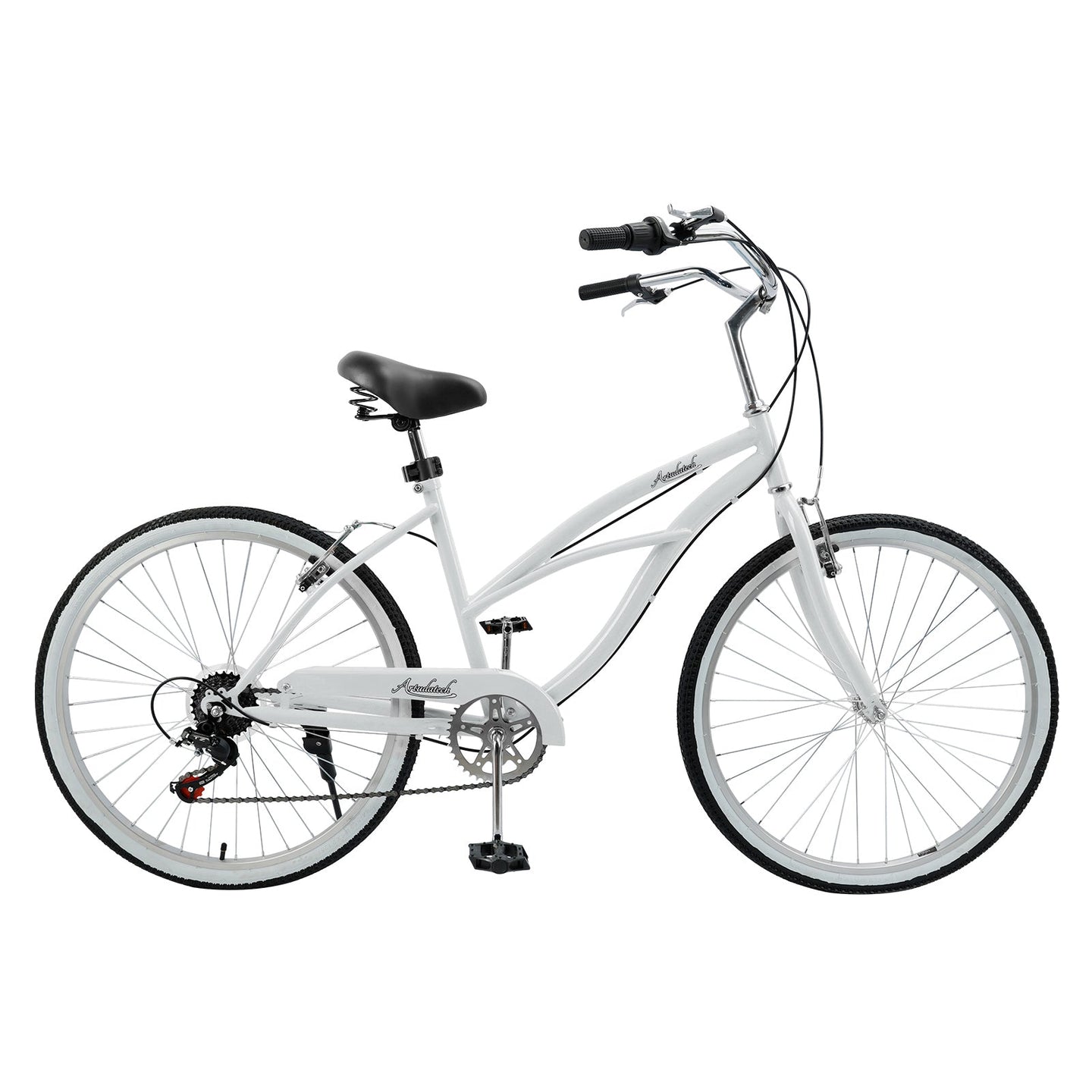 26 inch 7 Speed Urban Lady Girl's Beach Cruiser Bike Women's
