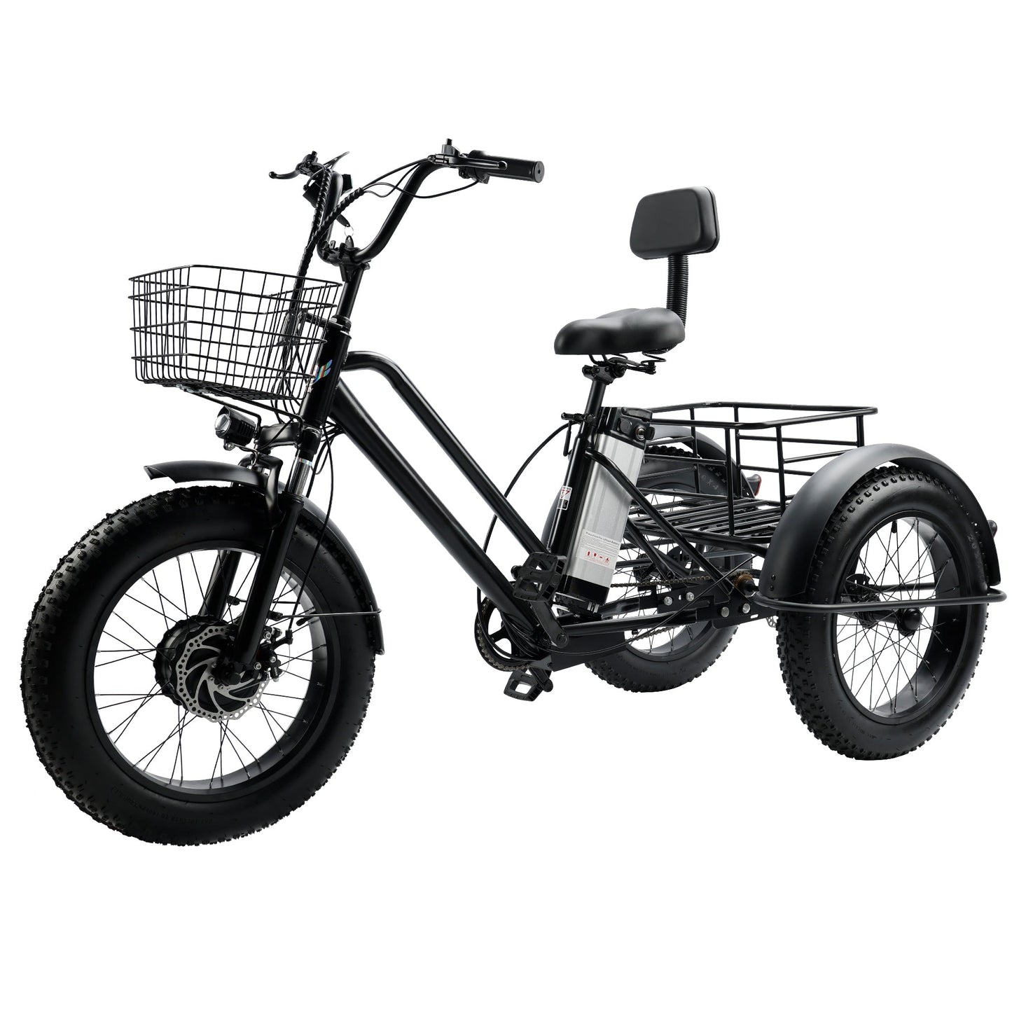 3 Wheel E-Bike Snow Fat Tire Tricycle 500W 48V 13A (Copy)