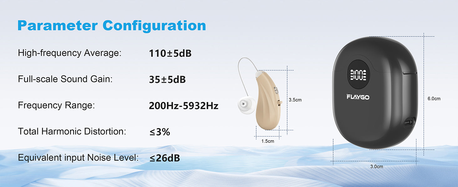 Flaygo AirClear Mini Rechargeable Sound Amplifier