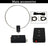 GA-800 Active Loop Antenna Shortwave Antenna 10KHz-159MHz HF Portable for Radios