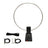 GA-800 Active Loop Antenna Shortwave Antenna 10KHz-159MHz HF Portable for Radios