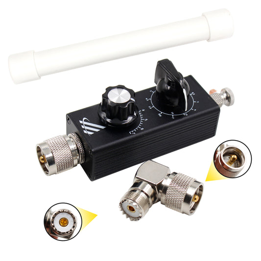 30W QRP Shortwave HF Antenna 5MHz-55MHz Full-Band Radio Transmitting Antenna