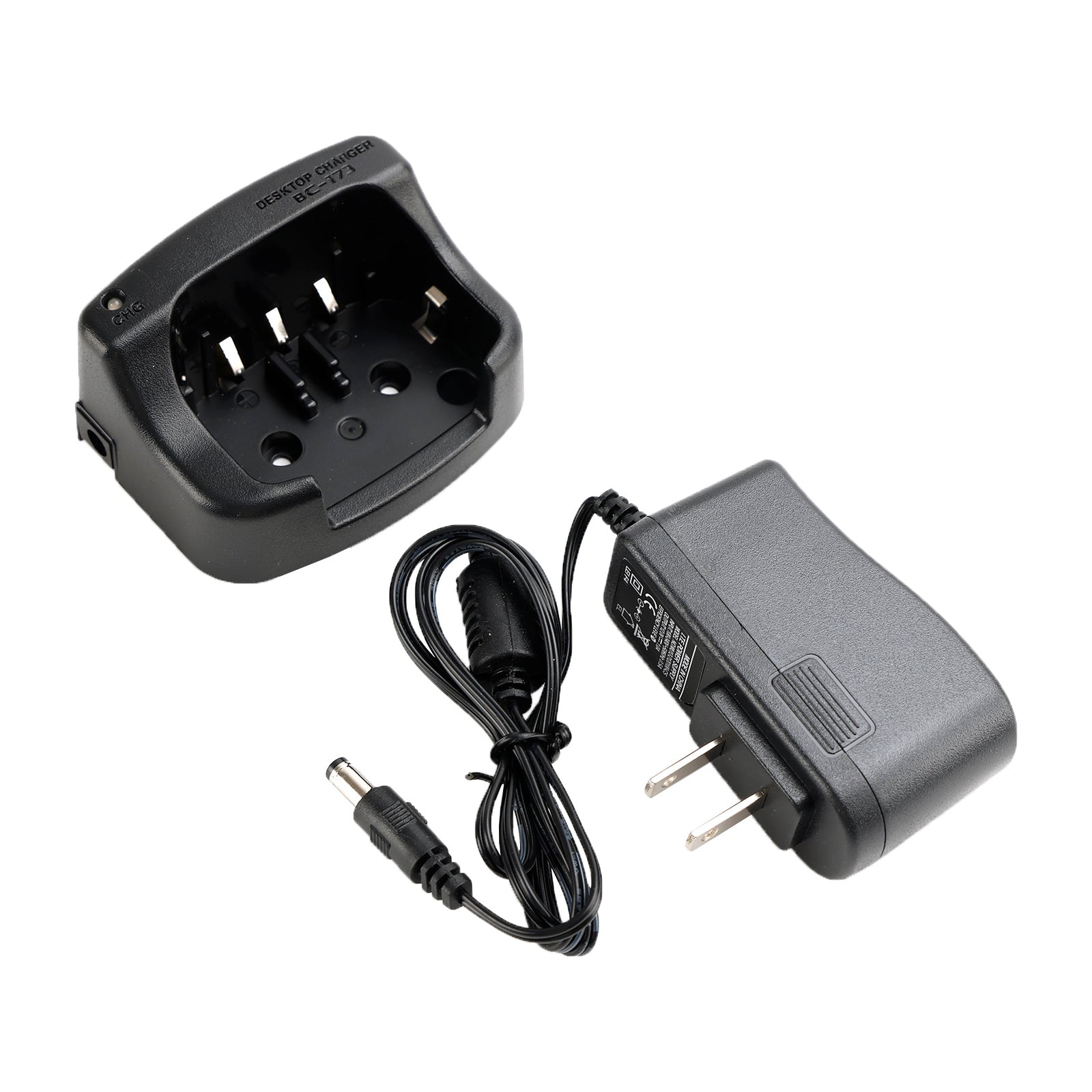 BC-173 Charger BP224 Battery Fast Rapid Dock for ICOM IC-M31 M32 M2A M21 US Plug