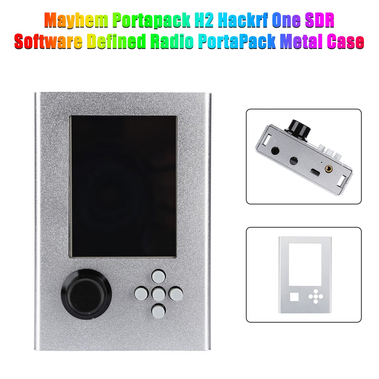 Mayhem Portapack H2 SDR Software Defined Radio PortaPack Metal Case