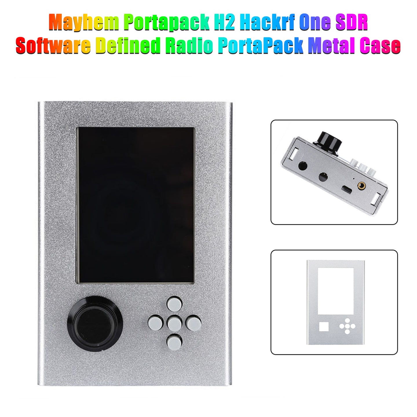 Mayhem Portapack H2 SDR Software Defined Radio PortaPack Metal Case