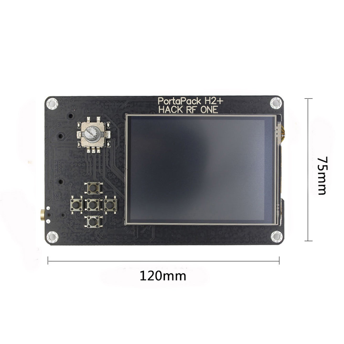Portapack H2 SDR Software Defined Radio 1MHz-6GHz 3.2" LCD Touch Display